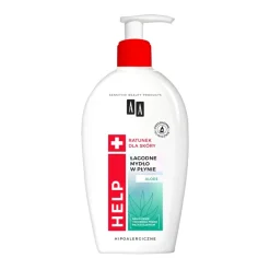 AA Help, Łagodne mydło w płynie z aloesem, 300 ml
