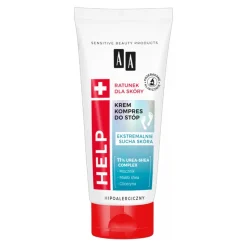AA Help, Odżywczy krem kompres do stóp, 75 ml