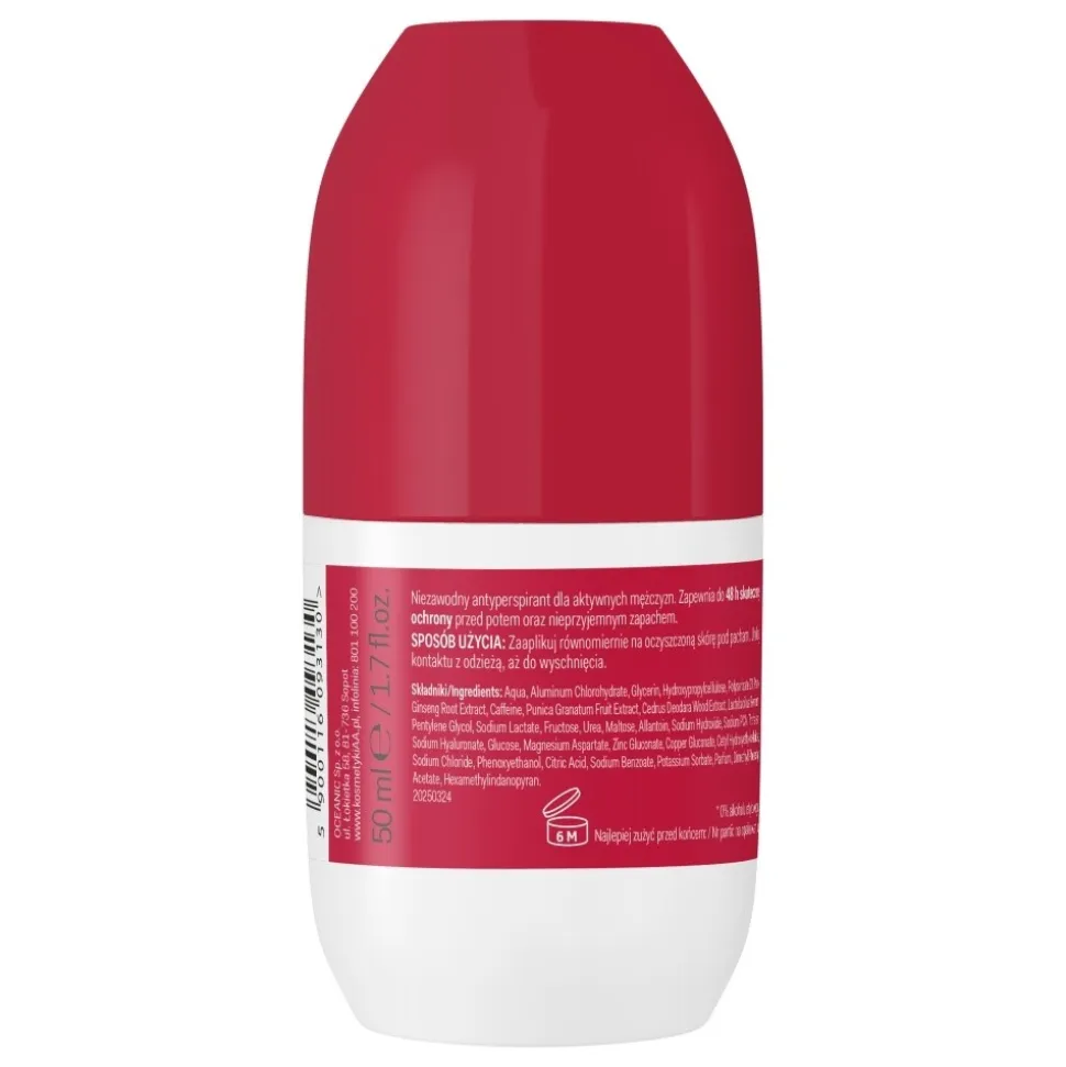 AA Men Active Care, antyperspirant roll-on fresh, 50 ml