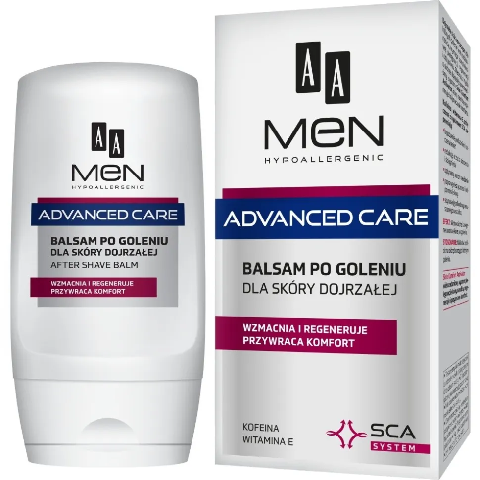 AA Men Advanced Care, balsam goleniu dla skóry dojrzałej, 100 ml