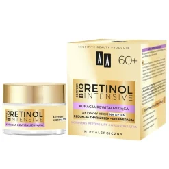 AA Retinol Intensive 60+ krem na dzień, redukcja zmarszczek + regeneracja, 50 ml