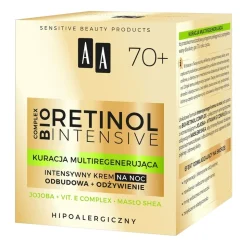 AA Retinol Intensive 70+, kuracja multiregenerująca intensywny krem na noc, 50 ml