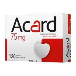Acard, 75 mg, tabletki dojelitowe, 120 szt.