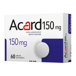 Acard, 150 mg, tabletki dojelitowe, 60 szt.
