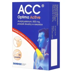 ACC Optima Active, 600 mg, proszek doustny, 10 szt.