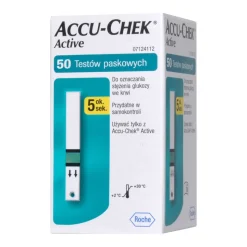 Accu-Chek Active, test paskowy, 50 szt.