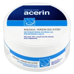 Acerin Zdrowe Stopy, Intensywna Kuracja Regenerująca, maska-krem do stóp, 125 ml