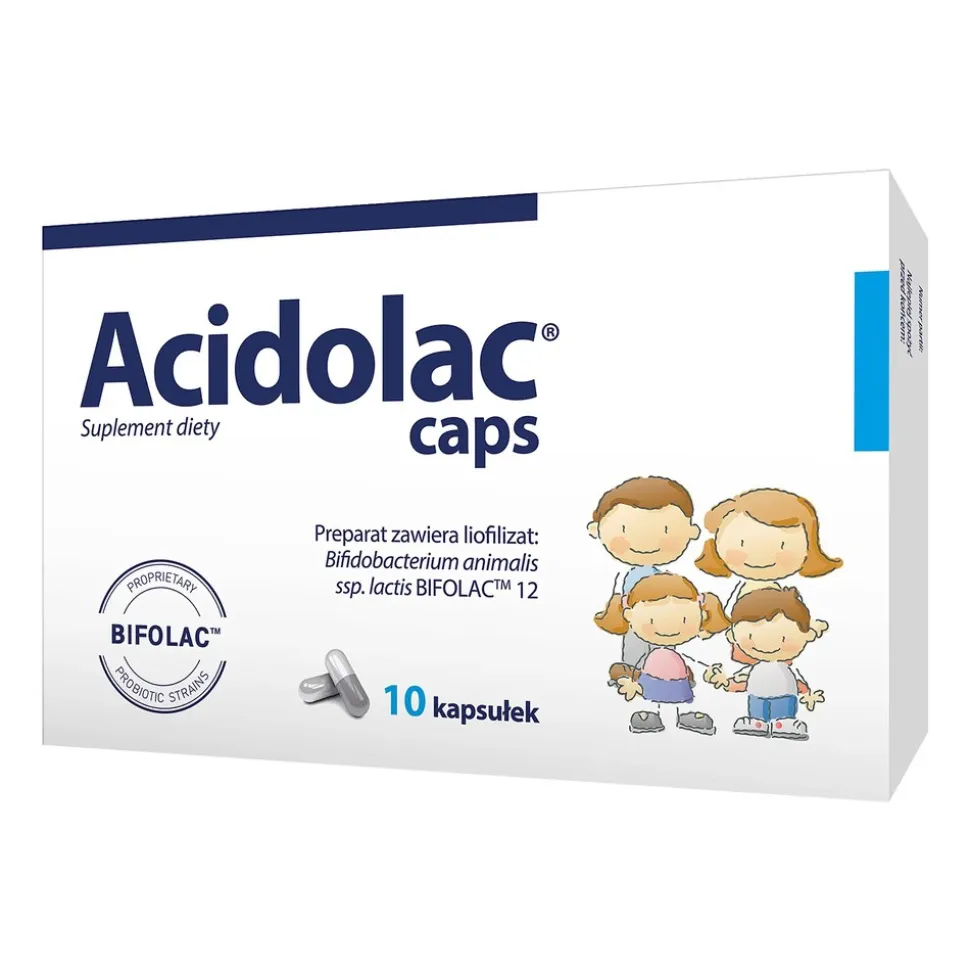 Acidolac caps, kapsułki, 10 szt.