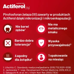 Actiferol Fe Forte, kapsułki otwierane, 60 szt.