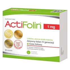 ActiFolin 1 mg, tabletki powlekane, 60 szt.