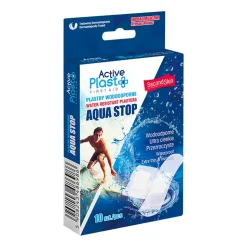 Active Plast, Plastry Wodoodporne Aqua Stop, mix, 10 szt.
