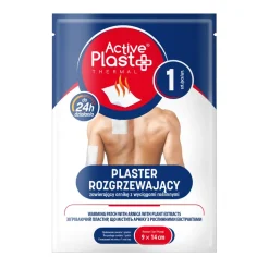 Active Plast Thermal, plaster rozgrzewający z arniką, 9x14 cm, 1 szt.