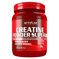 Activlab Creatine Powder Super, proszek, smak pomarańczowy, 500 g