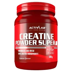Activlab Creatine Powder Super, proszek, smak cytrynowy, 500 g