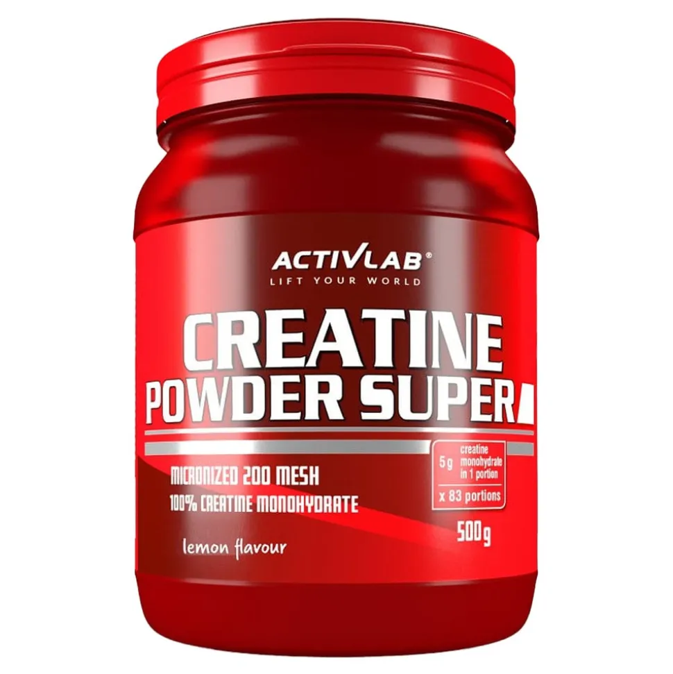Activlab Creatine Powder Super, proszek, smak cytrynowy, 500 g