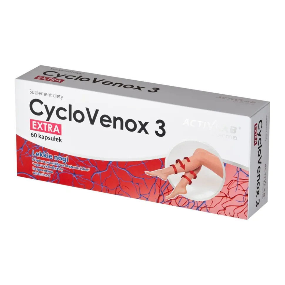 Activlab Pharma CycloVenox 3 Extra, kapsułki, 60 szt.