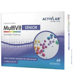 Activlab Pharma, MultiVit Senior, tabletki, 60 szt.