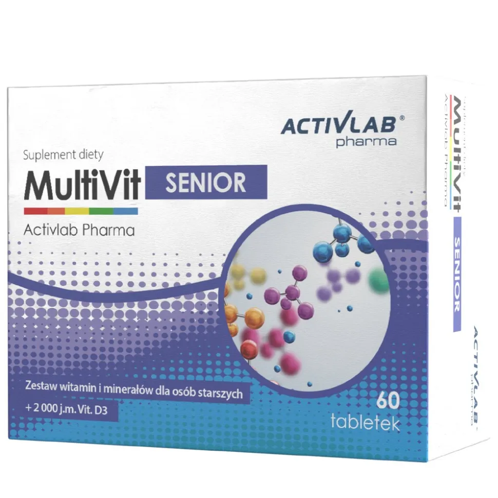 Activlab Pharma, MultiVit Senior, tabletki, 60 szt.
