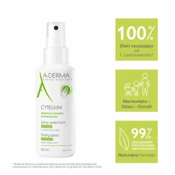 Aderma Cytelium, spray osuszający, 100 ml