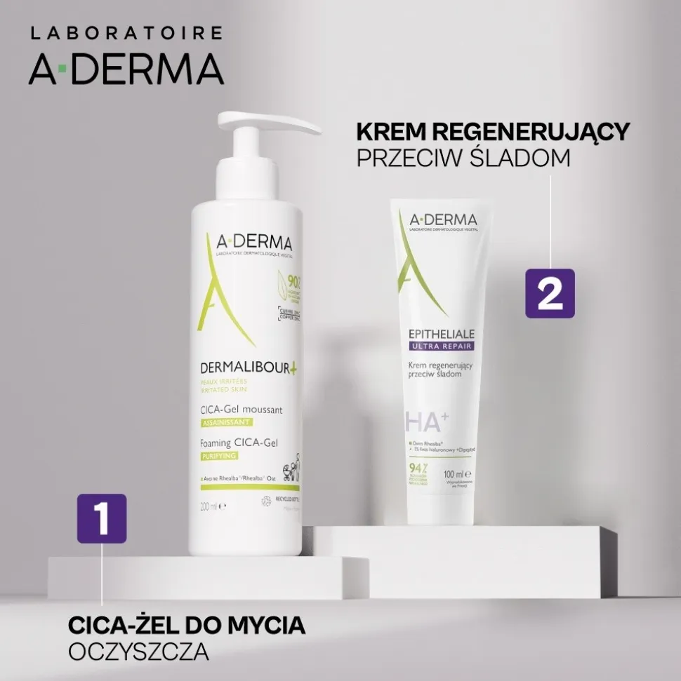 Aderma Epitheliale Ultra Repair, krem regenerujący przeciw śladom, 100 ml