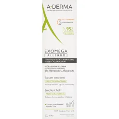 Aderma Exomega Allergo, balsam emolient, kosmetyk sterylny, 200 ml