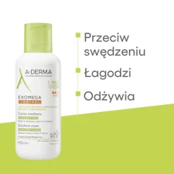 Aderma Exomega Control, krem emolient, 400 ml