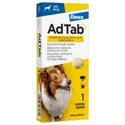 AdTab, dla psów 22-45 kg, 900 mg, tabletka do rozgryzania i żucia, 1 szt.