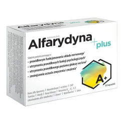 Aflofarm Alfarydyna plus, kapsułki twarde, 30 szt.