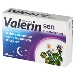 Aflofarm, Valerin Sen z melatoniną, tabletki, 20 szt.