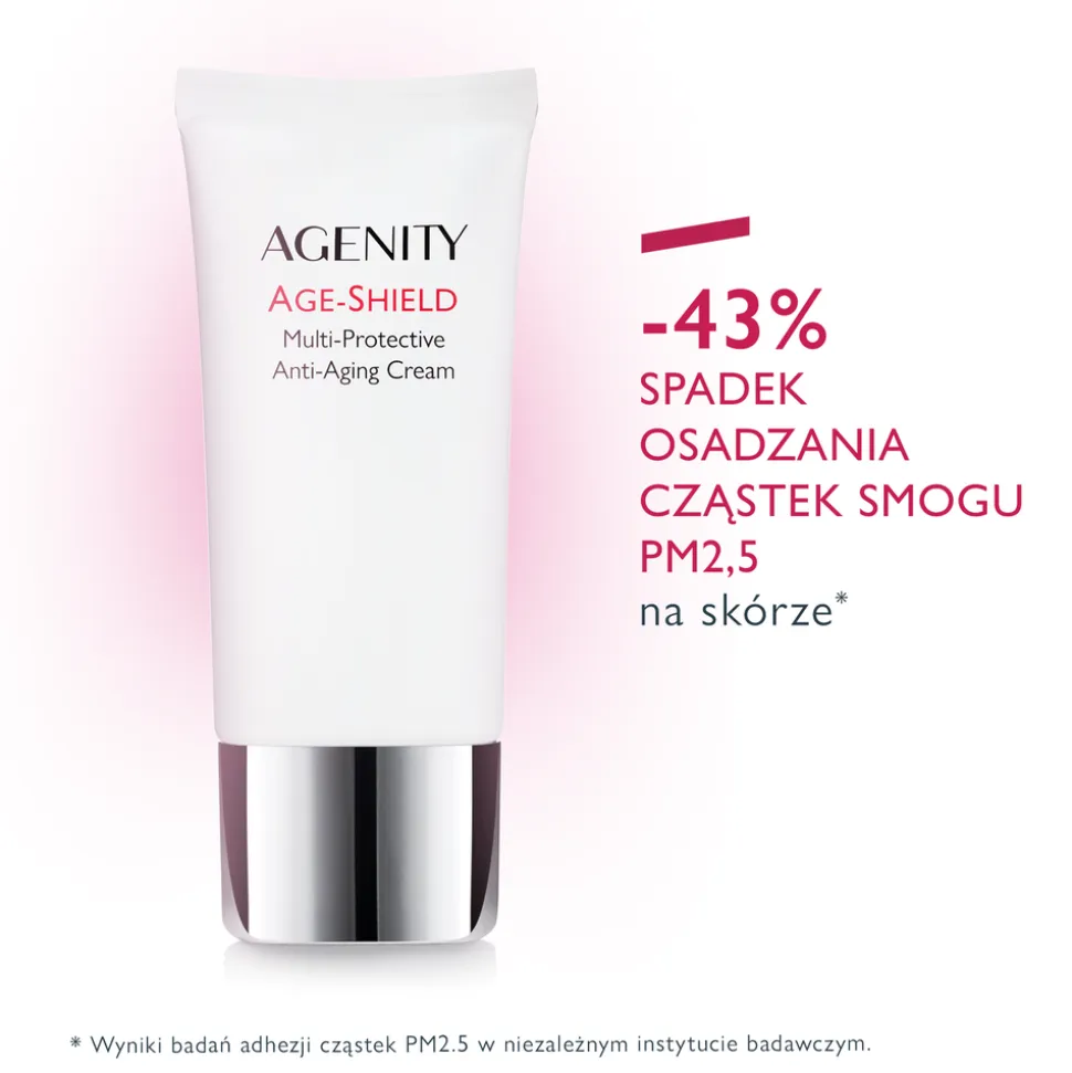 Agenity Age-Shield, multi-ochronny krem przeciwstarzeniowy SPF 50+, 50 ml
