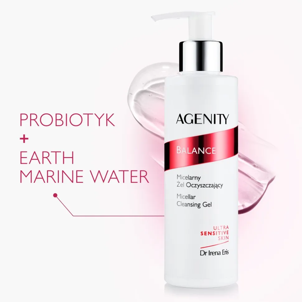 Agenity Balance, micelarny żel oczyszczający, 190 ml