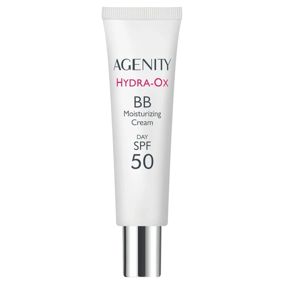 Agenity Hydra-Ox, nawilżający krem BB z SPF 50, 20 medium beige, 30 ml