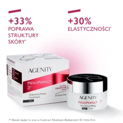 Agenity MenoPerfect 3°, odżywczy krem wypełniający, 50 ml