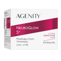 Agenity 5° Neuroglow, modelujący krem odmładzający na dzień, SPF 20, 50 ml