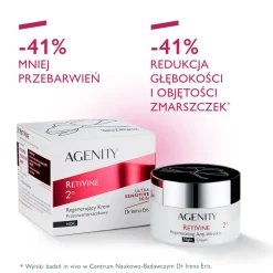 Agenity Retivine 2°, regenerujący krem przeciwzmarszczkowy na noc, 50 ml
