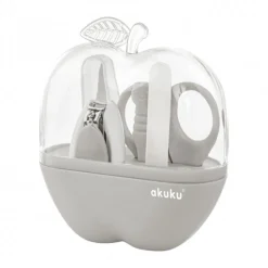 Akuku Zestaw do pielęgnacji Apple case, szary, 1 szt.