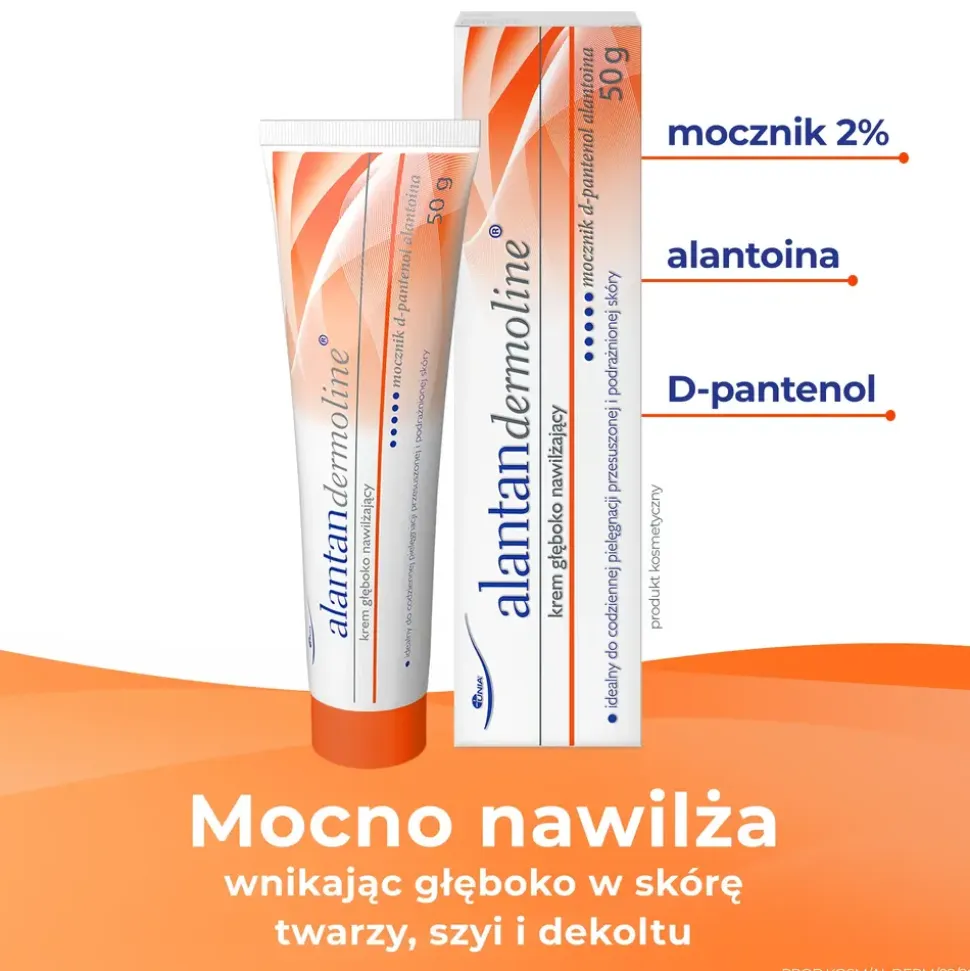 Alantandermoline, krem głęboko nawilżający, 50 g