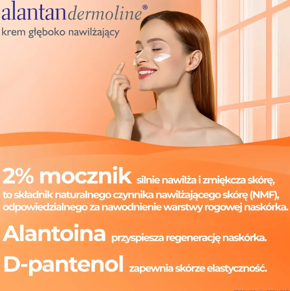 Alantandermoline, krem głęboko nawilżający, 50 g