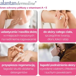 Alantandermoline, krem ochronny półtłusty z witaminami A+E, 50 g