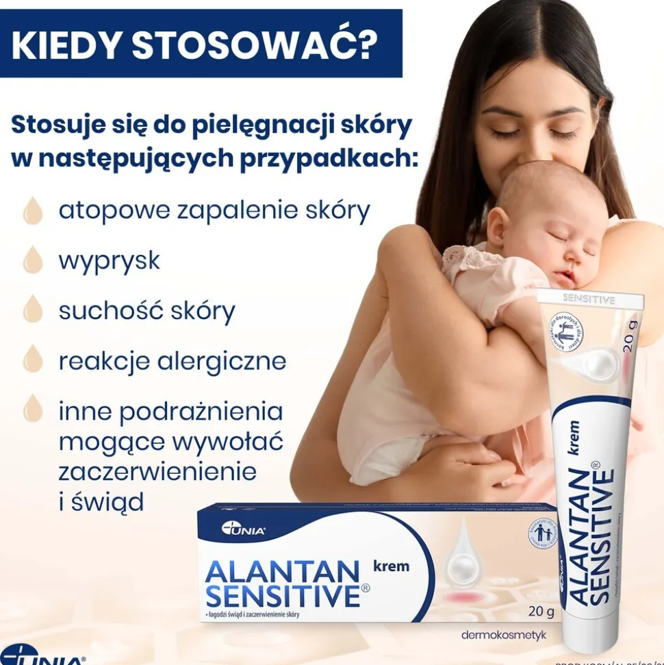 Alantan Sensitive, krem, 20 g