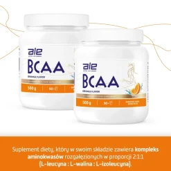 ALE BCAA Orange Flavor, proszek, 500 g