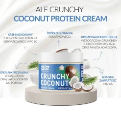 ALE Crunchy Coconut Protein Cream, krem, 200 g