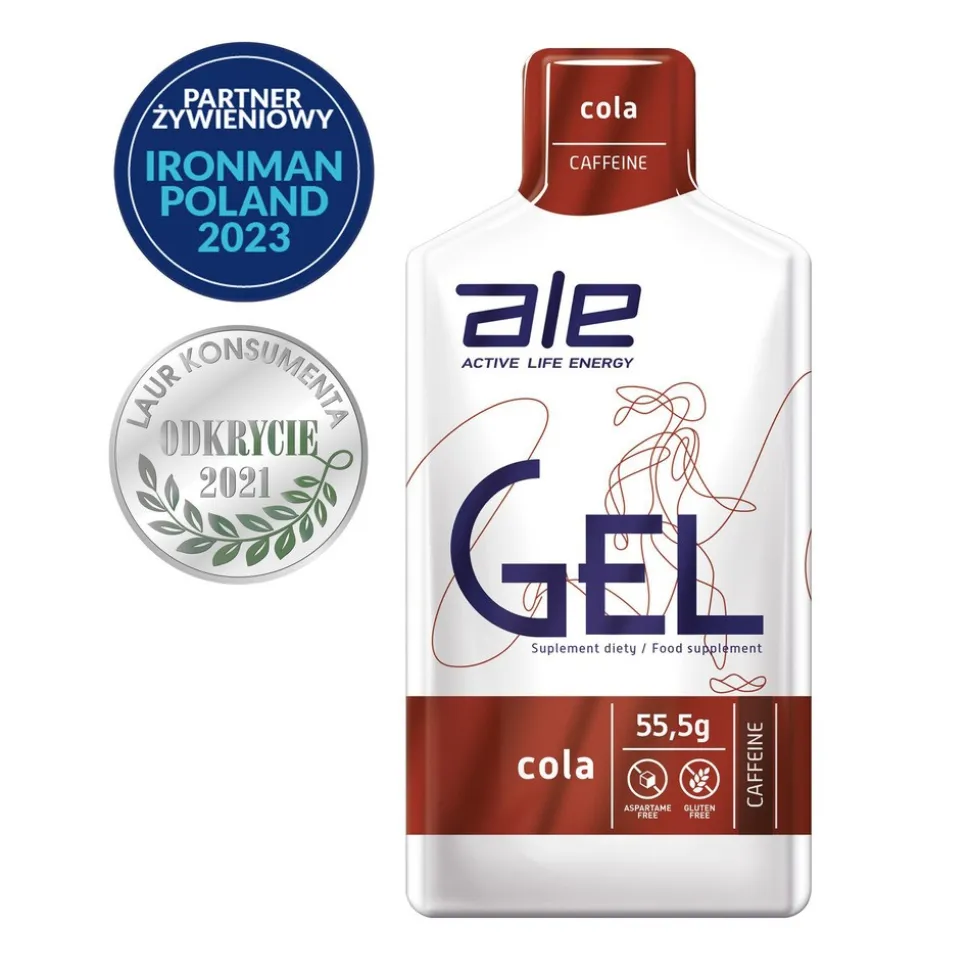 ALE Gel Cola, żel o smaku coli, 55,5 g, 1 szt.