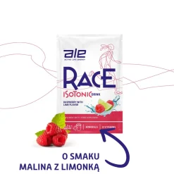 Ale Race Isotonic Drink Raspberry & Lime Flavor, proszek, 31,5 g
