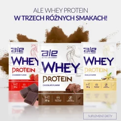ALE Whey Protein Chocolate Flavor, proszek, 30 g