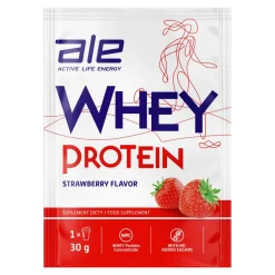 ALE Whey Protein Strawberry Flavor, proszek, 30 g