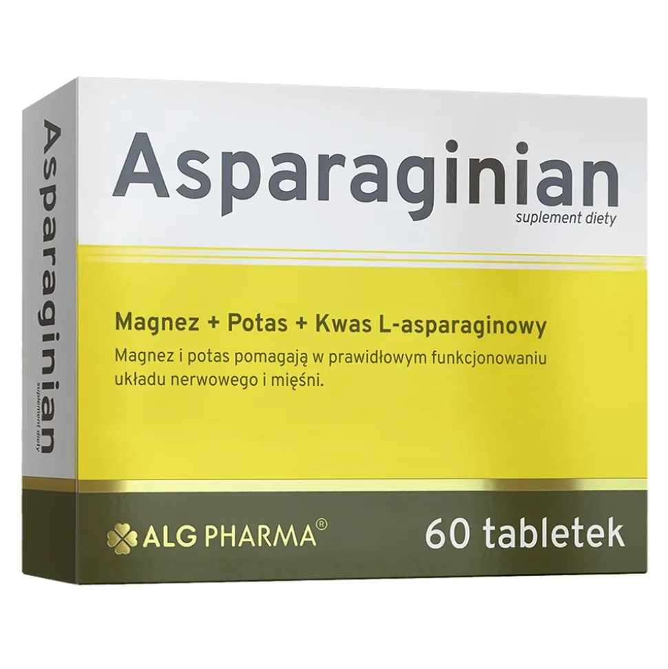 Alg Pharma Asparaginian, tabletki, 60 szt.