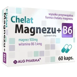 Alg Pharma Chelat Magnezu+B6, kapsułki, 60 szt.