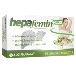 Alg Pharma Hepafemin Plus, tabletki, 40 szt. (30 szt. + 10 szt.)