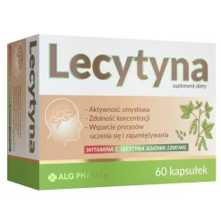 Alg Pharma Lecytyna, kapsułki miękkie, 60 szt.